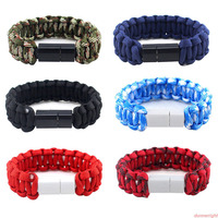 Bracelet de Charge USB extérieur Micro Type C chargeur câble de Charge de données cordon de synchronisation pour iPhone 11 Pro MAX XS cordon de téléphone