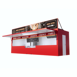 Contenedor Comercial para Comida Rápida, Restaurante, Cafetería, Contenedor de 40 pies para Kiosco de Comida, Restaurante, Bar, Tienda Emergente - Product Image 1