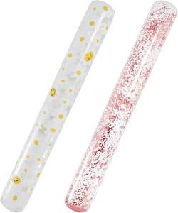 แท่งโฟมเป่าลม PVC ลายดาวและคอนเฟตติใส สำหรับผู้ใหญ่ - Product Image 1