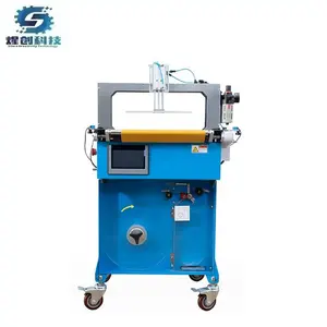 Corrugated Cardboard/Bags Automatic Paper OPP Film Plastic Belt Tape Banding Strapping Machine With Top Pressure Plate(Optional)