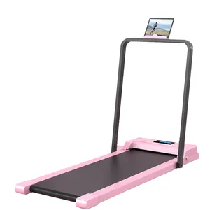 Mesin treadmill penggunaan di rumah kebugaran mesin lari mesin olahraga berjalan kualitas baik baja listrik layar LCD uniseks Vital