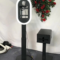 Coque de photomaton ovale sur mesure pour iPad avec flash et parapluie – Meilleures ventes