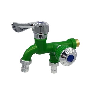 Robinet d'extérieur Superhome à prix d'usine, durable, pour eau froide, corps en plastique, poignée en acier, valve en céramique, pour machine à laver et jardin - Product Image 6