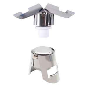 Tapón de Acero Inoxidable CL358 para Champaña, Herramienta de Bar, Sellador de Botellas de Vino Espumoso, Tipo Push Inflable, Venta al por Mayor - Product Image 4