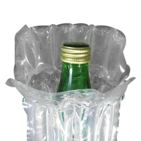 Film de protection à coussin d'air pour bouteilles de vin et d'alcool, emballage à bulles gonflable en colonne