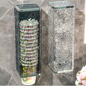 Dispensador de Vasos de Papel Desechables para Café, Soporte de Plástico de Pared, Gran Capacidad, Nuevo Diseño, Venta al Por Mayor - Product Image 1