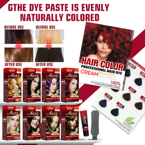 Crema Colorante per <span class=keywords><strong>Capelli</strong></span> Professionale Senza Ammoniaca, Colore Naturale, Copertura 100%, Prezzo di Fabbrica all'Ingrosso - Product Image 4