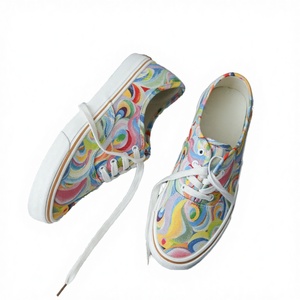 2024 Fashion Colorful <b>Print</b> All Season Comfort Women Vulcanized Casual Running Sneakers with Rubber Outsole - Product Image 4