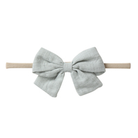 Bandeaux en Nylon avec imprimé floral pour bébés filles, accessoires de couvre-chef, en tissu, élastique, à nœud papillon, nouveau, lot de 10 pièces,