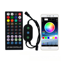   Contrôleur RGB de synchronisation vocale et musicale pour application, compatible avec les bandes LED, les guirlandes lumineuses, les lampes d'angle au sol et les lampes linéaires en cuir