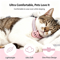 Localizador Inteligente Bluetooth Mini para Mascotas, Collar de Rastreo Reflectante y Ligero, Compatible con Aplicaciones iOS y Android