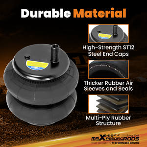 Kit de nivellement arrière avec suspensions pneumatiques <span class=keywords><strong>MaXpeedingrods</strong></span> jusqu'à 5000 LBS pour Ram <span class=keywords><strong>3500</strong></span> 6.7L 4WD 2013-2025 - Product Image 4