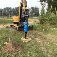 2025 Limta Construction jardin planteur souche rabot terre tarière hydraulique perceuse accessoire avec boîte de vitesses moteur pour pelle