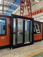 Maisons conteneurs extensibles personnalisables de 20 pieds avec structure en acier traditionnelle, faciles à installer, fabriquées en Chine