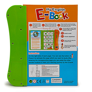 Libro Electrónico Educativo Inteligente para Niños, Libro Táctil Electrónico, Máquina de Aprendizaje, Libro de Sonidos, Lector de Libros Electrónicos, Mi Libro Electrónico en Inglés para Niños - Product Image 4