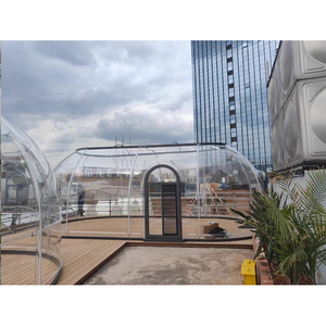 Giá nhà máy Lều cà phê ngoài trời kiểu Glamping, lều mái vòm lắp ráp sẵn, nhà mái vòm Igloo - Product Image 5