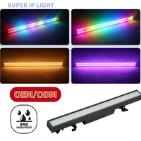 Barre de lumière stroboscopique LED RGBWA étanche IP65 672x0.5W+112x5W DMX RDM pour éclairage de scène extérieur