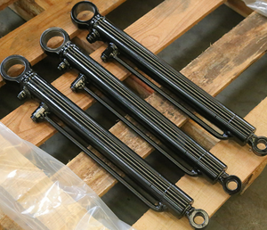 กระบอกไฮดรอลิกลูกล้อดูดแบบยืดหดได้กระบอกไฮดรอลิกทรงกระบอกชุบโครเมี่ยมแบบแข็งสแตนเลสมาตรฐาน CE 3000 PSI 1500mm - Product Image 5