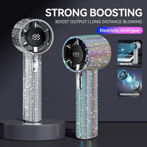 พัดลมเพชรน้ำหนักเบา USB ความเร็วสูง จอแสดงผลดิจิตอลอัจฉริยะ จอแสดงผลดิจิตอลภายนอก - Product Image 4