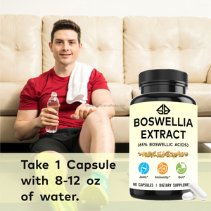 Extracto de Incienso Ayurvédico Indio de Marca Privada, Ácidos Boswélicos, Salud de las Articulaciones, Inmunidad, Intestinal y Metabólica, 60 Cápsulas, COA - Product Image 4