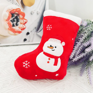 Jouets à mâcher pour animaux de compagnie en forme de botte de Noël Mouvement interactif Peluche Elk Renne Husky Chiens pour chiens de compagnie - Product Image 3