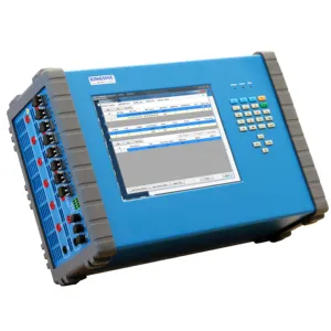 High Accuracy Protection Relay Testing KF86P 9.7 Inch Touch Screen 12 Analog Channels Outputs