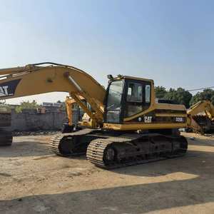 Excavadora de cadenas CAT 325BL usada, 25 toneladas, para sitios de excavación medianos, buen precio, excavadora Caterpillar japonesa para granja - Product Image 6