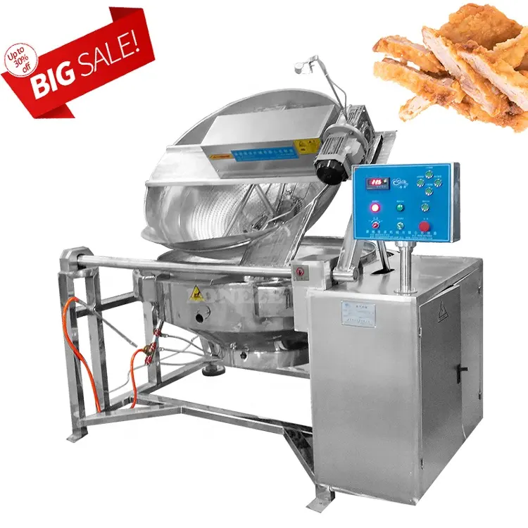 Commerciële Automatische Snacks Deep Frier Pinda Frietjes Churro Aardappelchips Kip Gas Doorlopende Frituurmachine