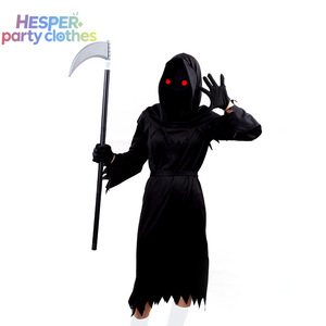 Disfraz de Halloween HESPER para Niños, Disfraz de Terror, Muerte, Zombi, Diablo, Fantasma, para Actuaciones en Bares, Escenarios y Mascaradas, para Niños - Product Image 1