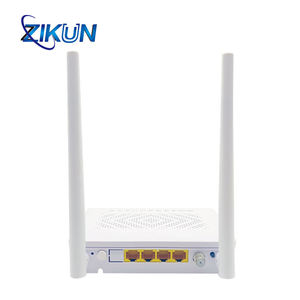อุปกรณ์ไฟเบอร์ออปติก ZC-500WT XPON ONU FTTH 1GE+3FE+2.4G WIFI +1CATV ยี่ห้อ Zikun รับประกัน 1 ปี ขายดี - Product Image 3