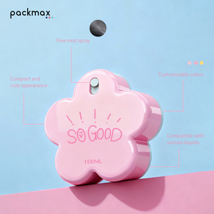 ขวดสเปรย์รูปดอกไม้พลาสติก ABS ขนาด 50 มล. – ภาชนะใส่น้ำหอมแบบเติมได้สำหรับการเดินทางลายการ์ตูน - Product Image 5