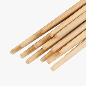 Palillos de bambú carbonizados, palillos para cocina comercial y uso doméstico, sin pintar y sin cera, 50 pares, para hot pot - Product Image 4