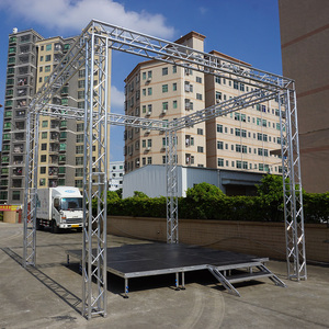 Estructura de aluminio resistente para escenarios interiores y exteriores, para iluminación de conciertos. - Product Image 1