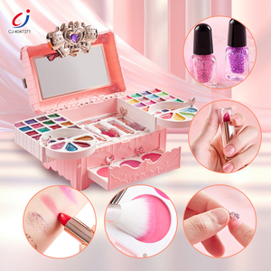 Chengji - Juego <span class=keywords><strong>de</strong></span> <span class=keywords><strong>Maquillaje</strong></span> Real <span class=keywords><strong>para</strong></span> <span class=keywords><strong>Niñas</strong></span>, Juguetes <span class=keywords><strong>de</strong></span> Cosméticos, Kit <span class=keywords><strong>de</strong></span> <span class=keywords><strong>Maquillaje</strong></span> <span class=keywords><strong>para</strong></span> <span class=keywords><strong>Niñas</strong></span>, Juguetes <span class=keywords><strong>de</strong></span> Belleza <span class=keywords><strong>para</strong></span> <span class=keywords><strong>Niñas</strong></span> - Product Image 4