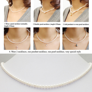 Großhandel Natur Süßwasserperlenkette 2.5-8mm 3A Hochwertige Runde Perlenstränge Weiße Lose Perlen für Schmuckdesign - Product Image 6