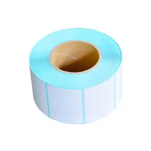Precio personalizado de impresión de papel adhesivo de papel térmico, rollo de etiqueta autoadhesiva