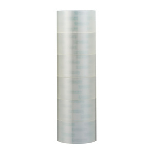 Comix Transparent Packing Tape 6 <b>Rolls</b> Wide Sealing Tape For <b>Box</b> Closure And Packaging - Product Image 2