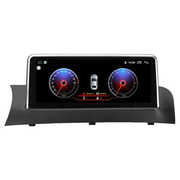 IOKONE OEM 2Din 1280*480 автомобильное <span class=keywords><strong>радио</strong></span> для BMW X3 F25 X4 F26 2011-2017 Автомобильный GPS навигационный ящик Android 9,0 медиаплеер