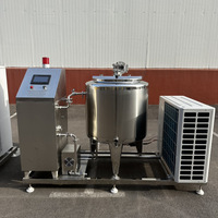 Cuve de Fermentation et Homogénéisateur Contrôlés par PLC 100L – Machine de Pasteurisation Personnalisée pour Œufs, Lait, Jus de Fruits et Vin