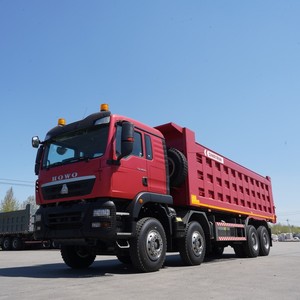 Camiones Volquete Usados Sinotruk Howo 8*4 de 12 Ruedas, 40T, 50T, 60T, de Servicio Pesado, de Segunda Mano, y Camiones Volquete Mineros HOWO de 375HP, Año <span class=keywords><strong>2022</strong></span> - Product Image 2