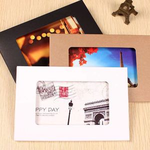 Enveloppes jetables en kraft format A7, A5, <span class=keywords><strong>A4</strong></span>, impression offset, vierges, noires, brunes, porte-cartes photo pour envois postaux - Product Image 4
