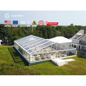 80 FtイベントテントBoho構造大型屋外20x60アルミニウム30x15 100人用ファブリックポータブル - Product Image 1