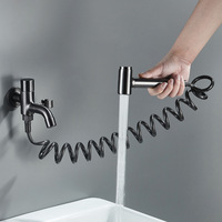 Douche Bidet WC Mural Moderne en Laiton Haute Pression Non Électrique Écologique Facile à Installer