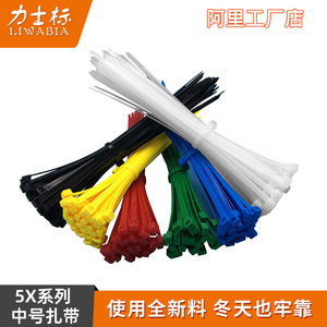 สายรัดเคเบิลไนลอน Lux Logo แบบล็อคตัวเอง 5 เส้น ทนไฟระดับอุตสาหกรรม V-2 ผลิตในจีน - Product Image 4