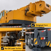 Grúa de Camión Confiable de 100t con Pluma de 49m, en Estado Original Verificado, Venta de Maquinaria Pesada para Construcción