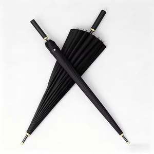 Golf Extra-<b>Large</b> <b>Umbrella</b> Straight Handle Classic Anti-Storm Business <b>Umbrella</b> with logo Printing <b>Umbrella</b> High Quality - Product Image 2