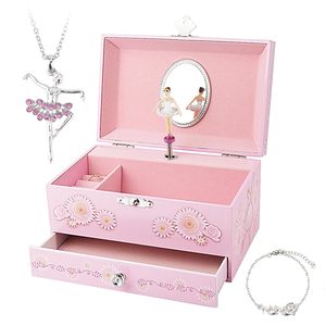 Sonmelix - Caja <span class=keywords><strong>Musical</strong></span> de Almacenamiento de Joyas con Lámina Dorada, Estilo Coreano, Material de Cartón, Música Personalizada para Niñas - Product Image 5