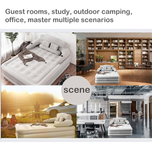 Matelas Gonflable Pliable King Size Épais Personnalisé avec Pompe Intégrée pour la Maison et le Camping – Vente en Gros - Product Image 5