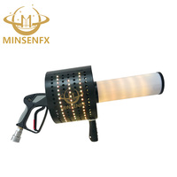 MINSENFX DMX RGB Hand Shooter LED CO2 Confetti Jet Gun pour DJ Bar Party Disco Discothèque