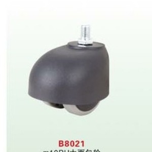 Pvc <b>Swivel</b> Furniture Casters 2 Inch M10 Threaded Stem Silent Floor Protection Modern Design - Product Image 3